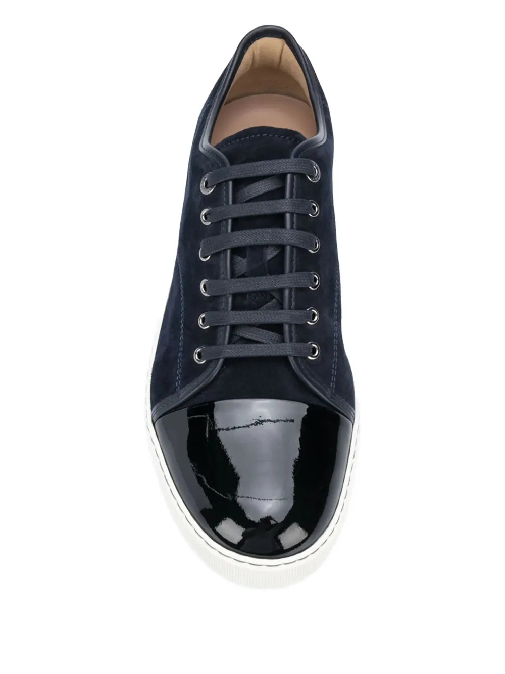 Lanvin Toe Capped Sneakers