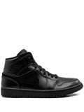 Air Jordan 1 Mid Triple Black Sneakers