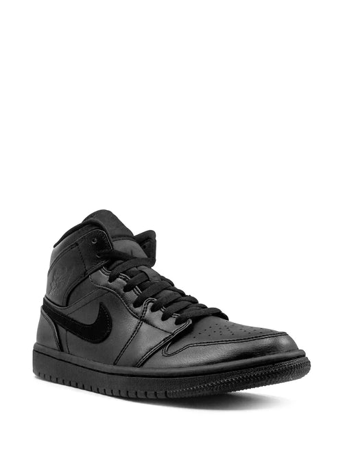 Air Jordan 1 Mid Triple Black Sneakers