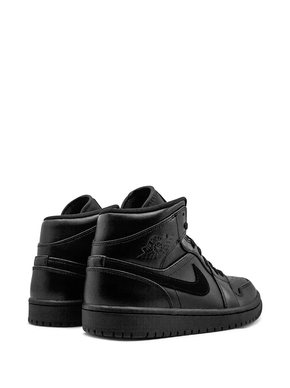 Air Jordan 1 Mid Triple Black Sneakers