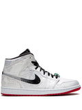 Jordan X Edison Chen Air Jordan 1 Mid Fearless - Clot Silk Sneakers