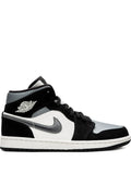 Air Jordan 1 Mid Se Satin Grey Sneakers