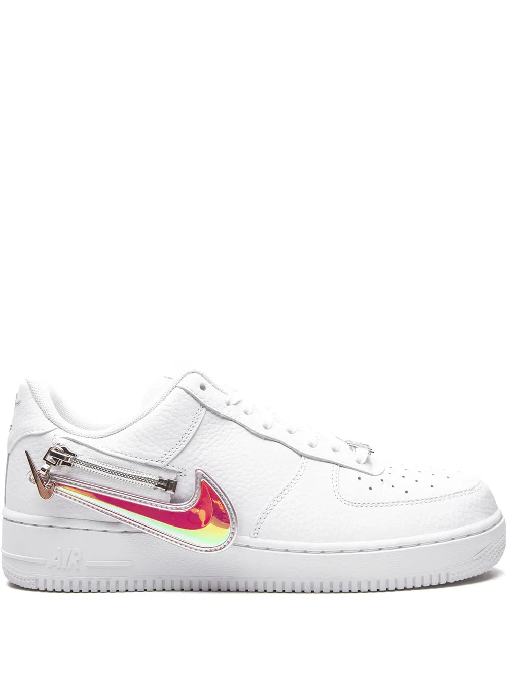 Nike Air Force 1 07 Premium Zip Swoosh White Sneakers