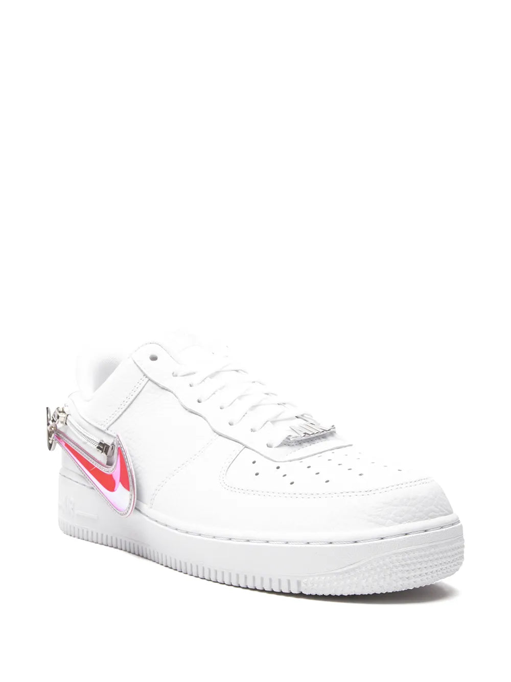 Nike Air Force 1 07 Premium Zip Swoosh White Sneakers