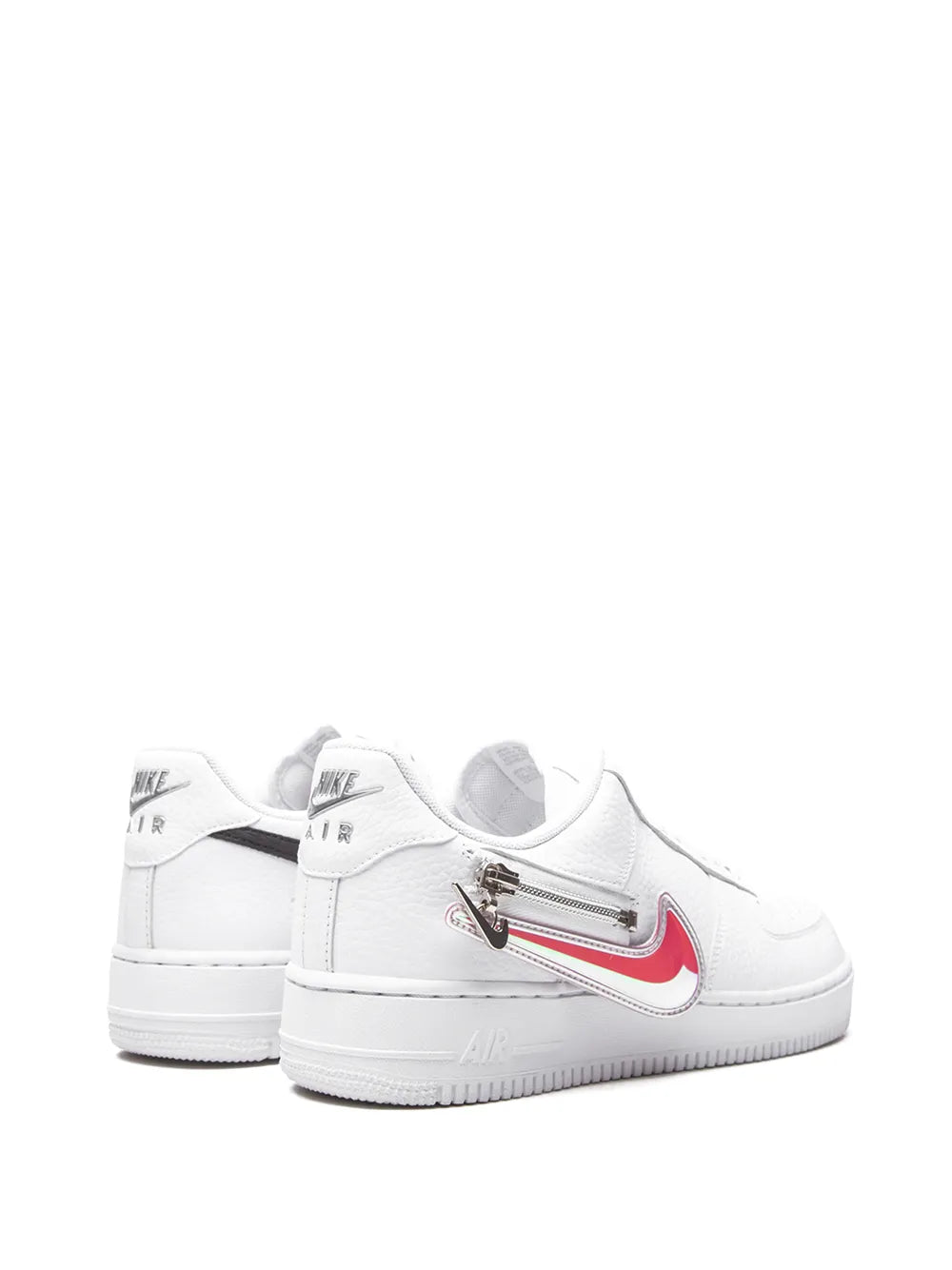 Nike Air Force 1 07 Premium Zip Swoosh White Sneakers