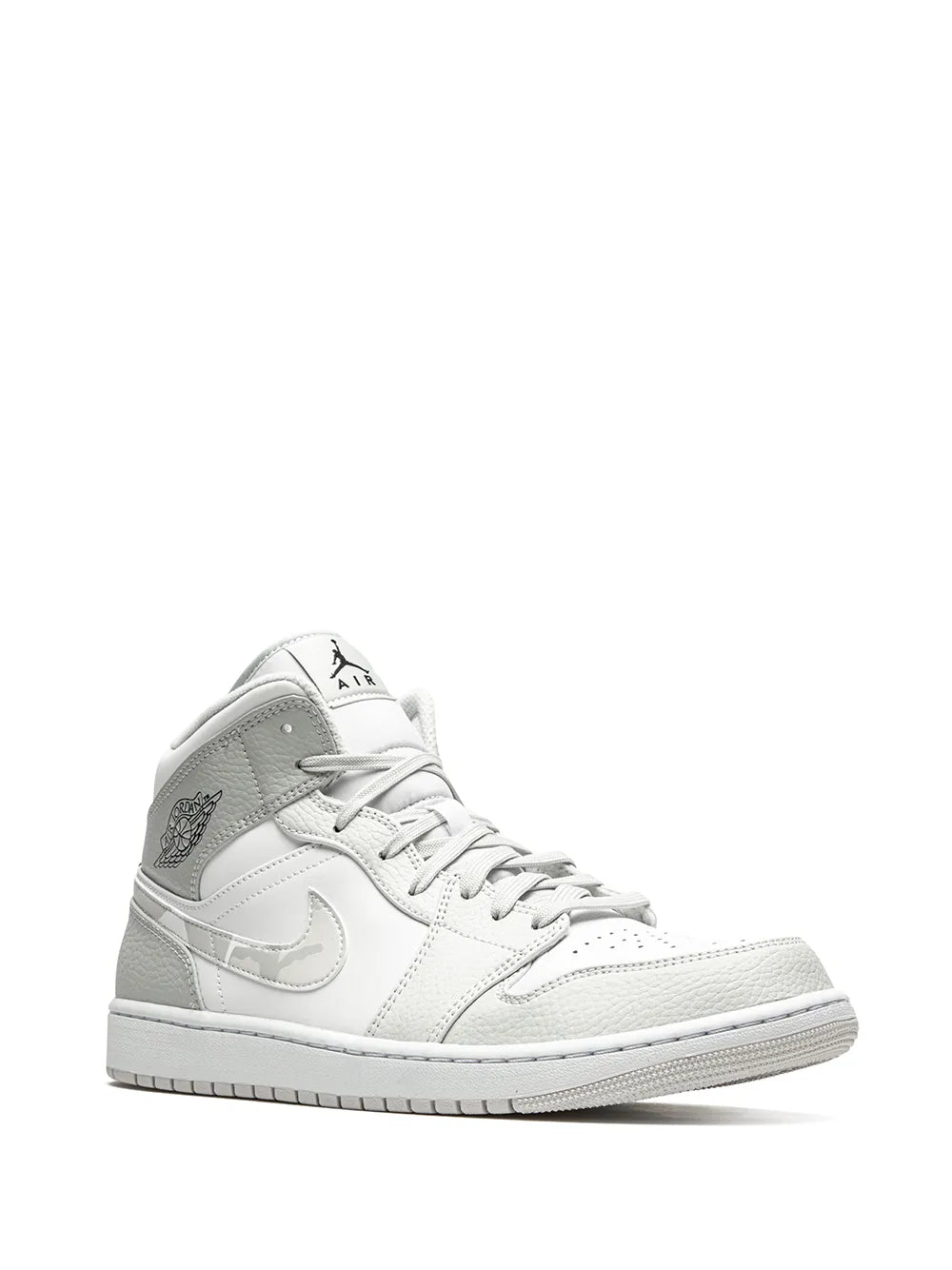 Air Jordan 1 Mid White Camo Sneakers
