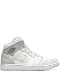 Air Jordan 1 Mid White Camo Sneakers