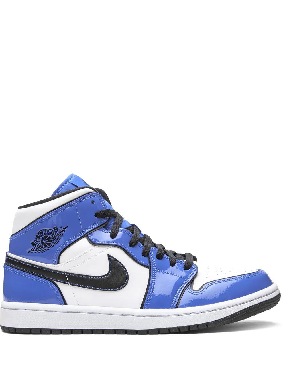 Air Jordan 1 Mid Se Signal Blue Sneakers