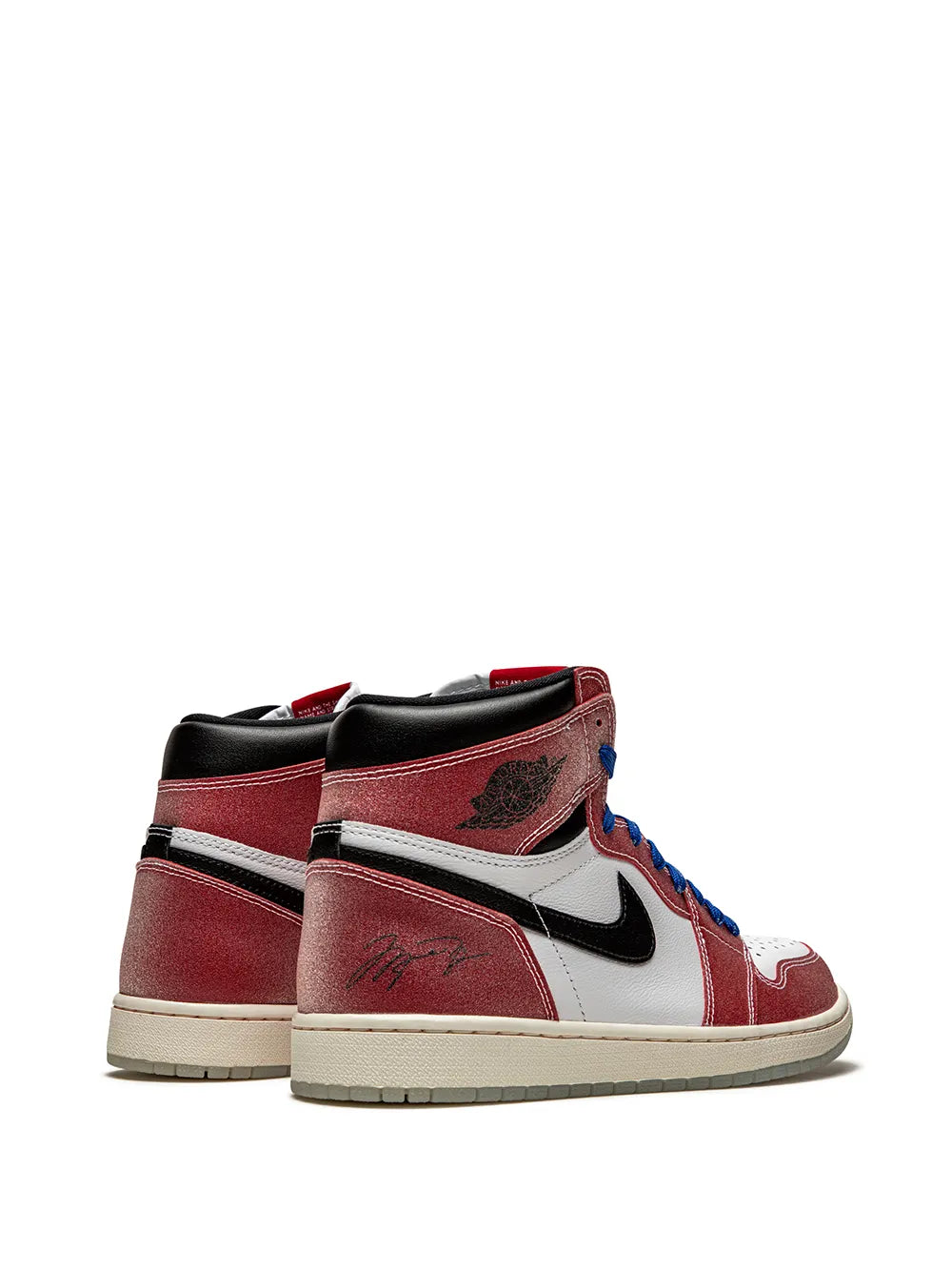 Jordan X Trophy Room Air Jordan 1 Retro High Og With Blue Laces Sneakers