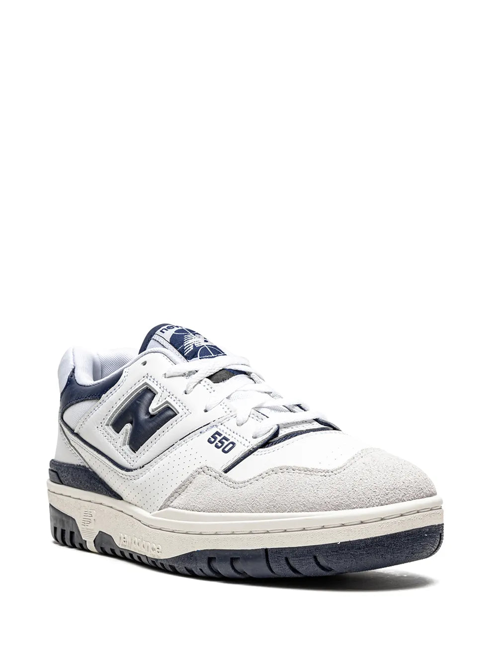 New Balance 550 White/Navy Blue Sneakers
