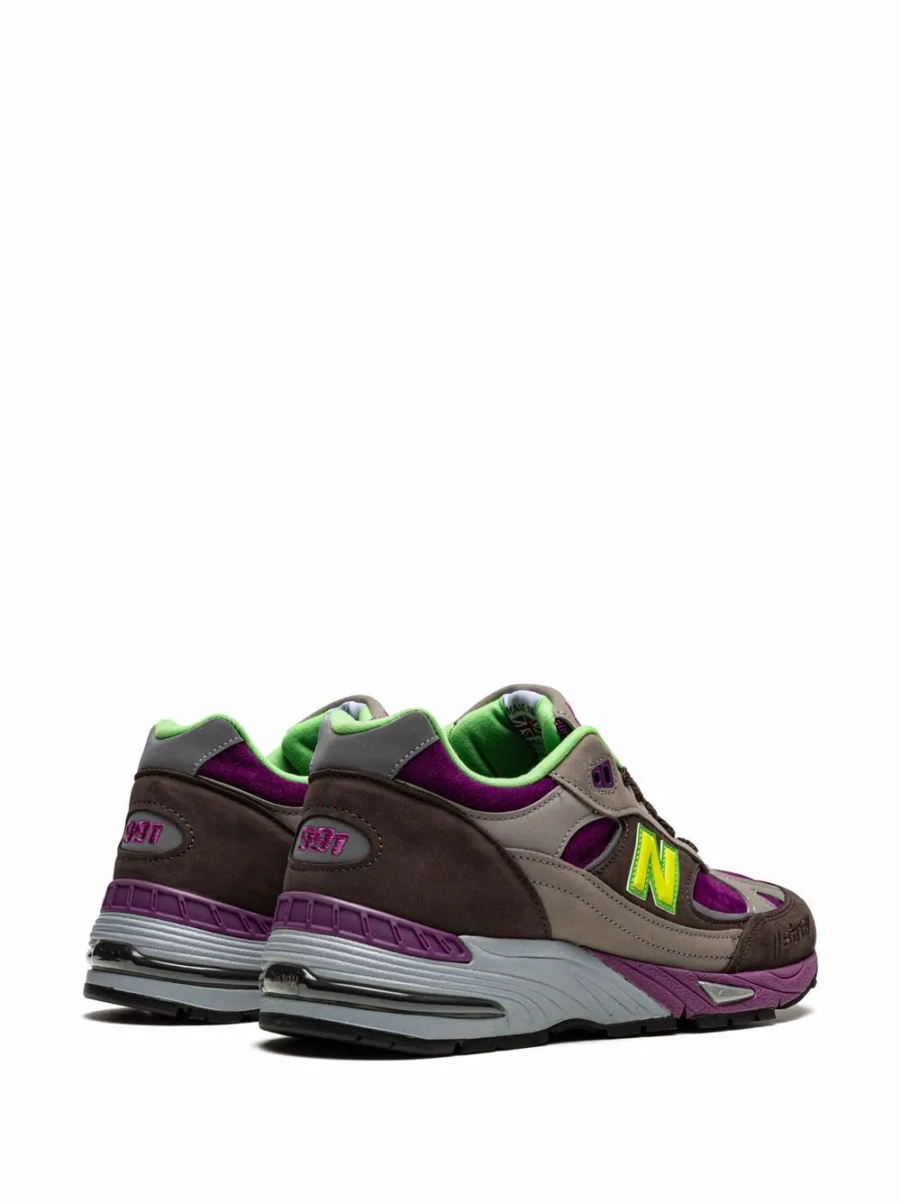 New Balance X Stray Rats 991 Brown Sneakers