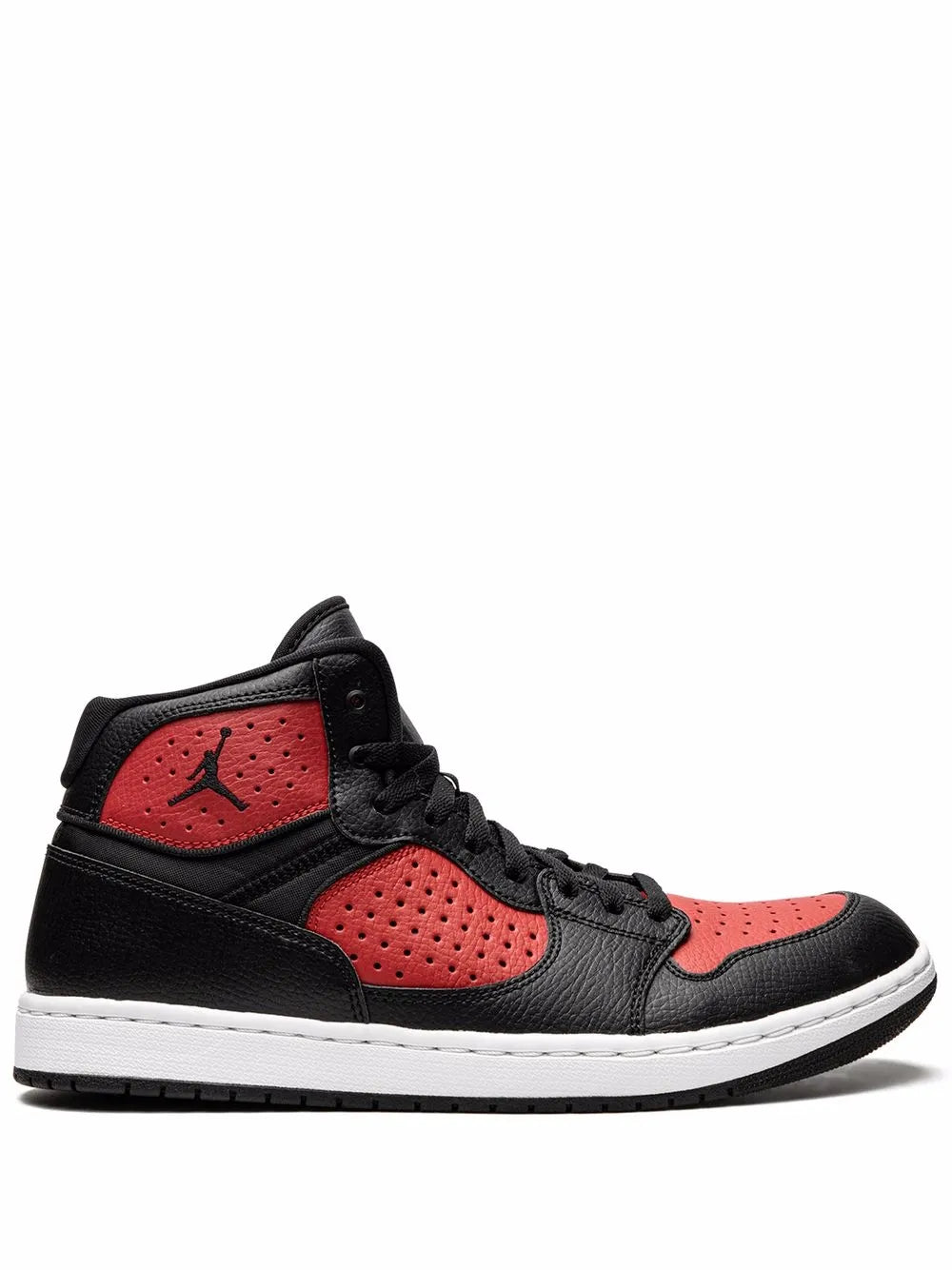 Jordan Access Black/Gym Red-White Sneakers