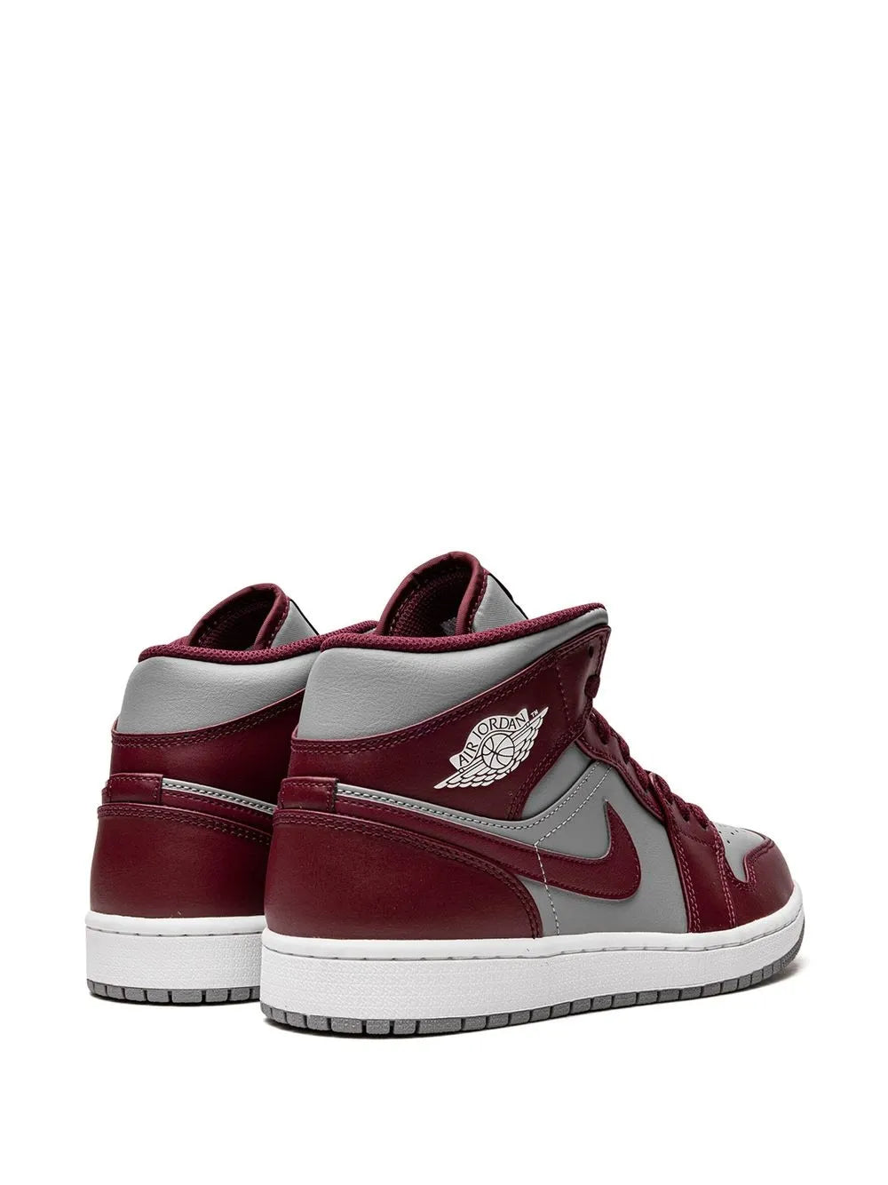 Air Jordan 1 Mid Team Red Sneakers