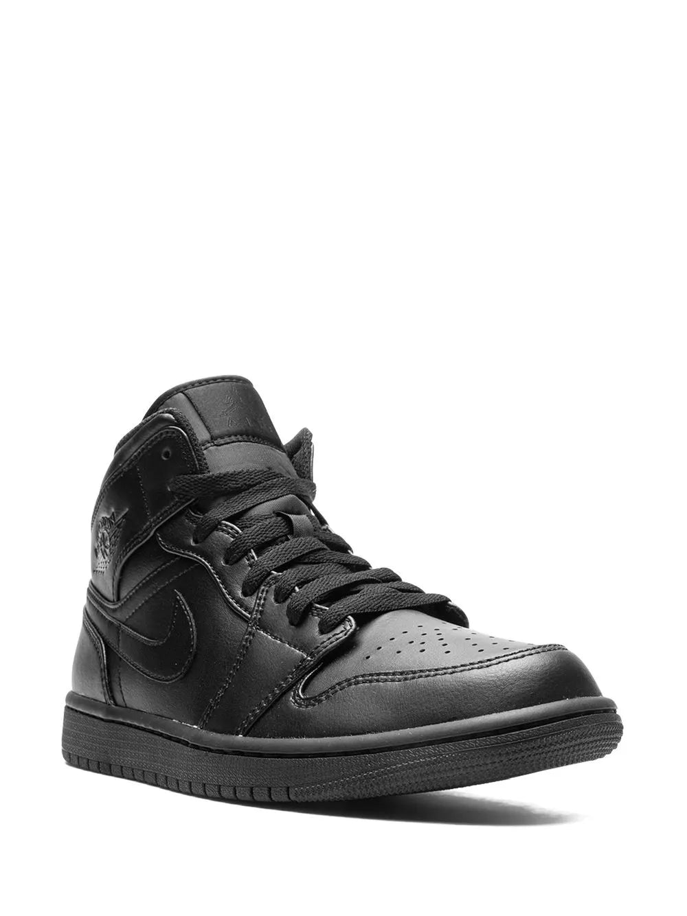 Air Jordan 1 Mid Triple Black Sneakers