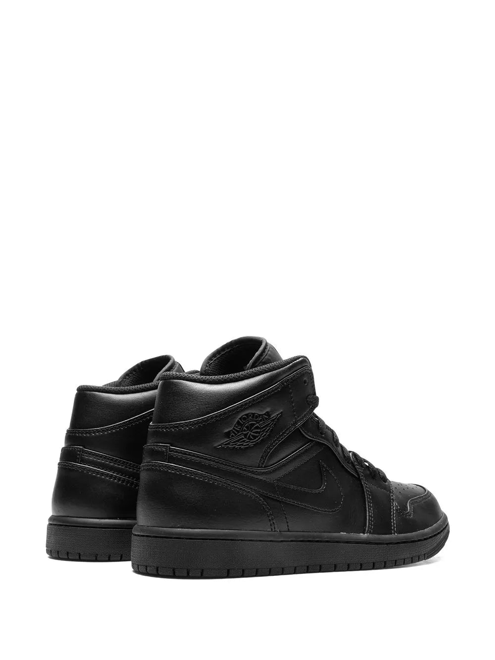 Air Jordan 1 Mid Triple Black Sneakers