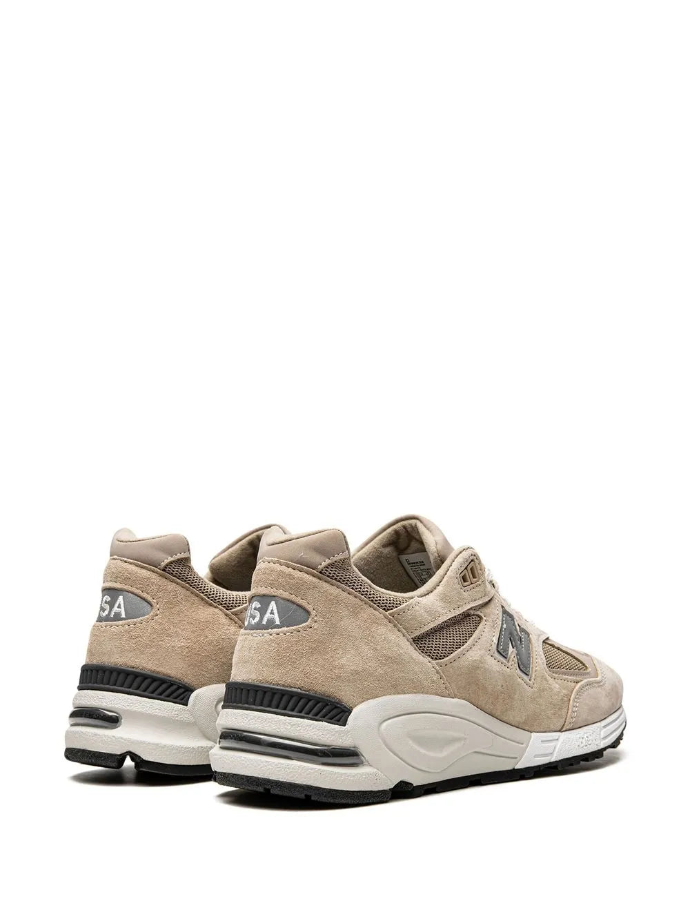 New Balance X Kith 990 V2 Made In Usa Tan Sneakers