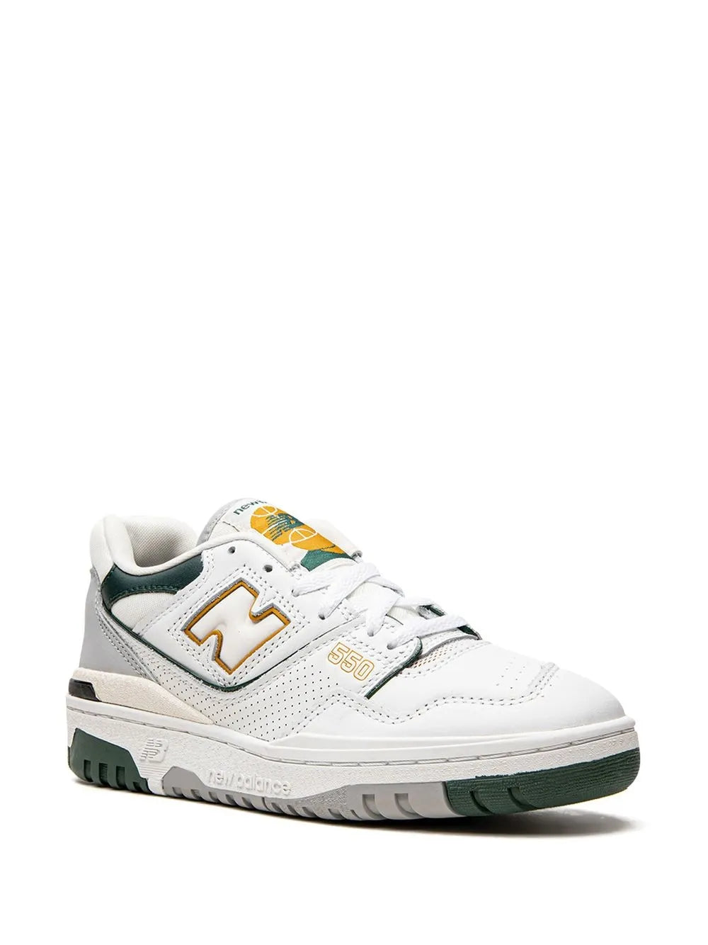 New Balance 550 White/Nightwatch Green Sneakers