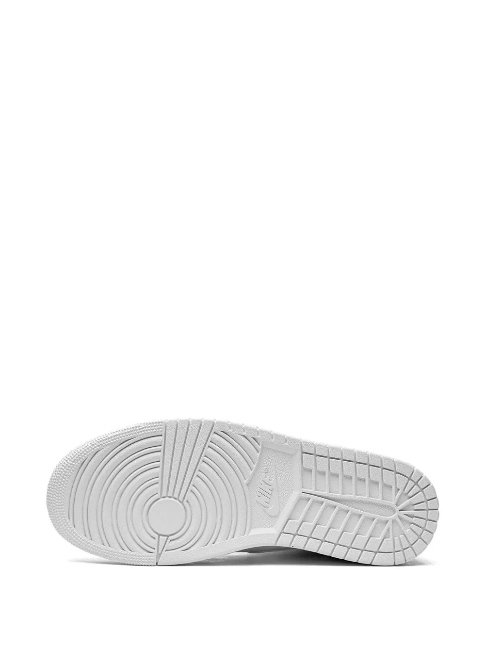Air Jordan 1 Mid Triple White Sneakers