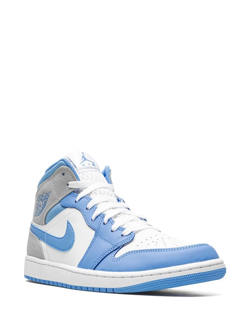 Air Jordan 1 Mid Se University Blue / Grey Sneakers