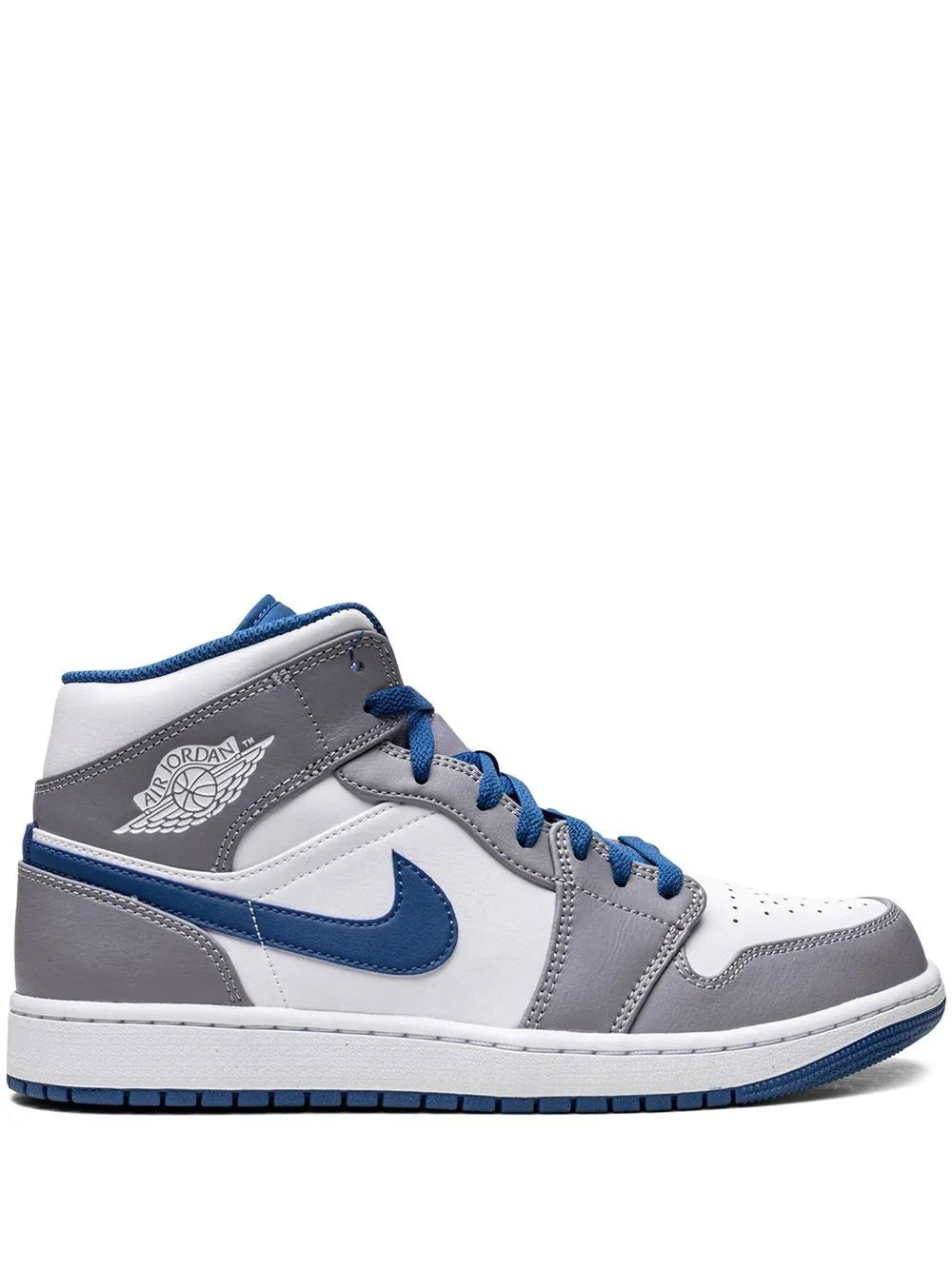 Air Jordan 1 Mid True Blue Sneakers