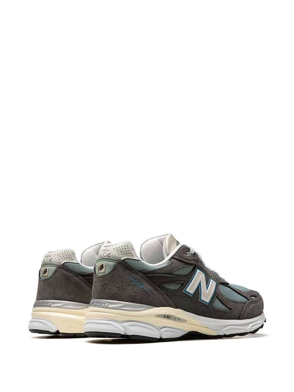 New Balance X Kith 990 V3 Steel Blue/Grey Sneakers