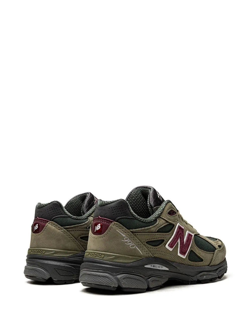 New Balance X Teddy Santis 990 V3 Green/Purple Sneakers