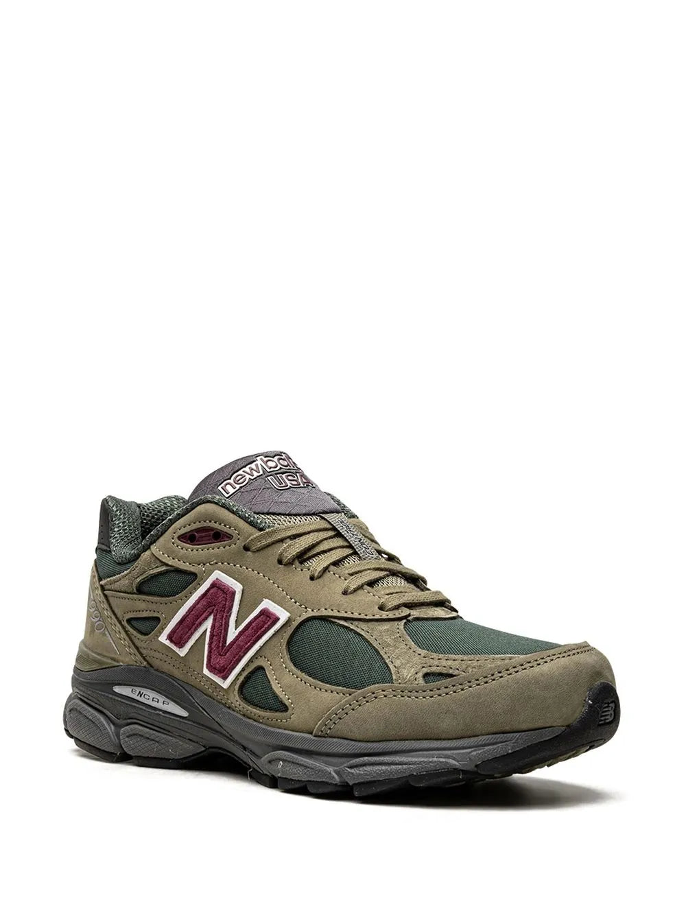 New Balance X Teddy Santis 990 V3 Green/Purple Sneakers