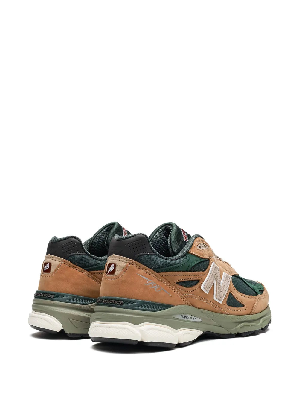 New Balance 990 V3 Made In Usa  an/Green Sneakers