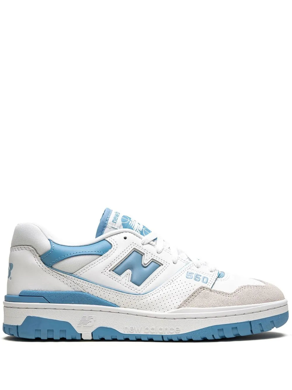 New Balance 550 White/Baby Blue Sneakers