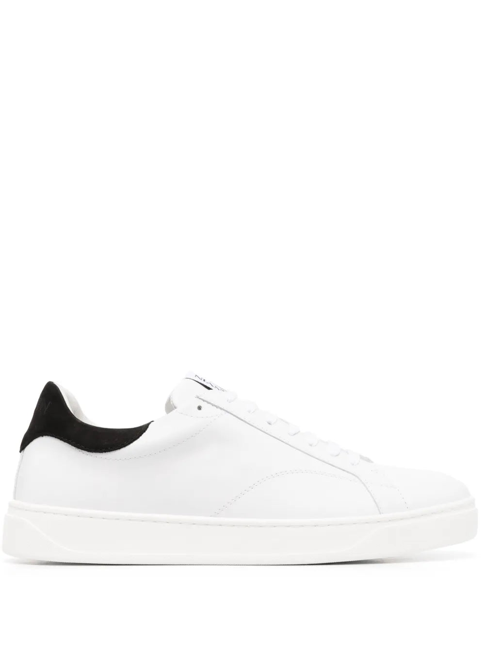 Lanvin Ddb0 Low-Top Leather Sneakers