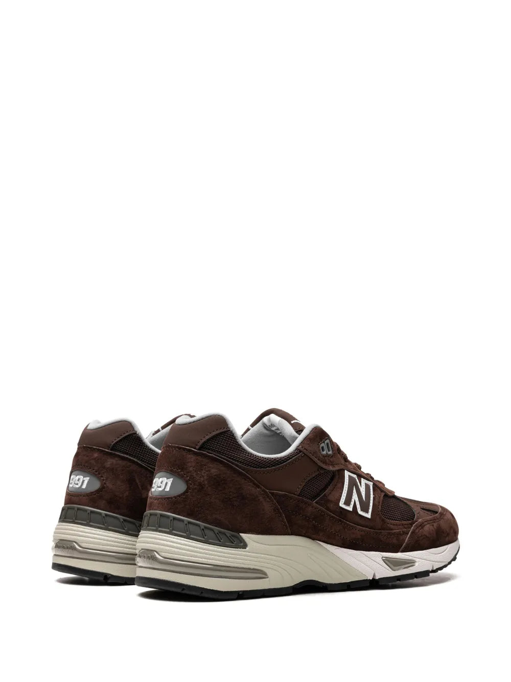 New Balance 991 Made In Uk - Mocha Brown Sneakers