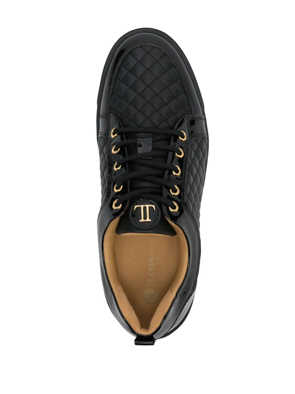 Leandro Lopes Quilted Low-Top Sneakers