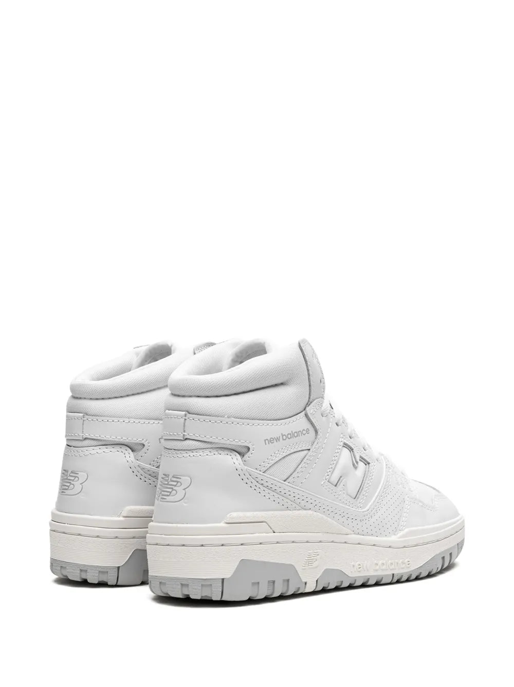 New Balance 650 Triple White Sneakers