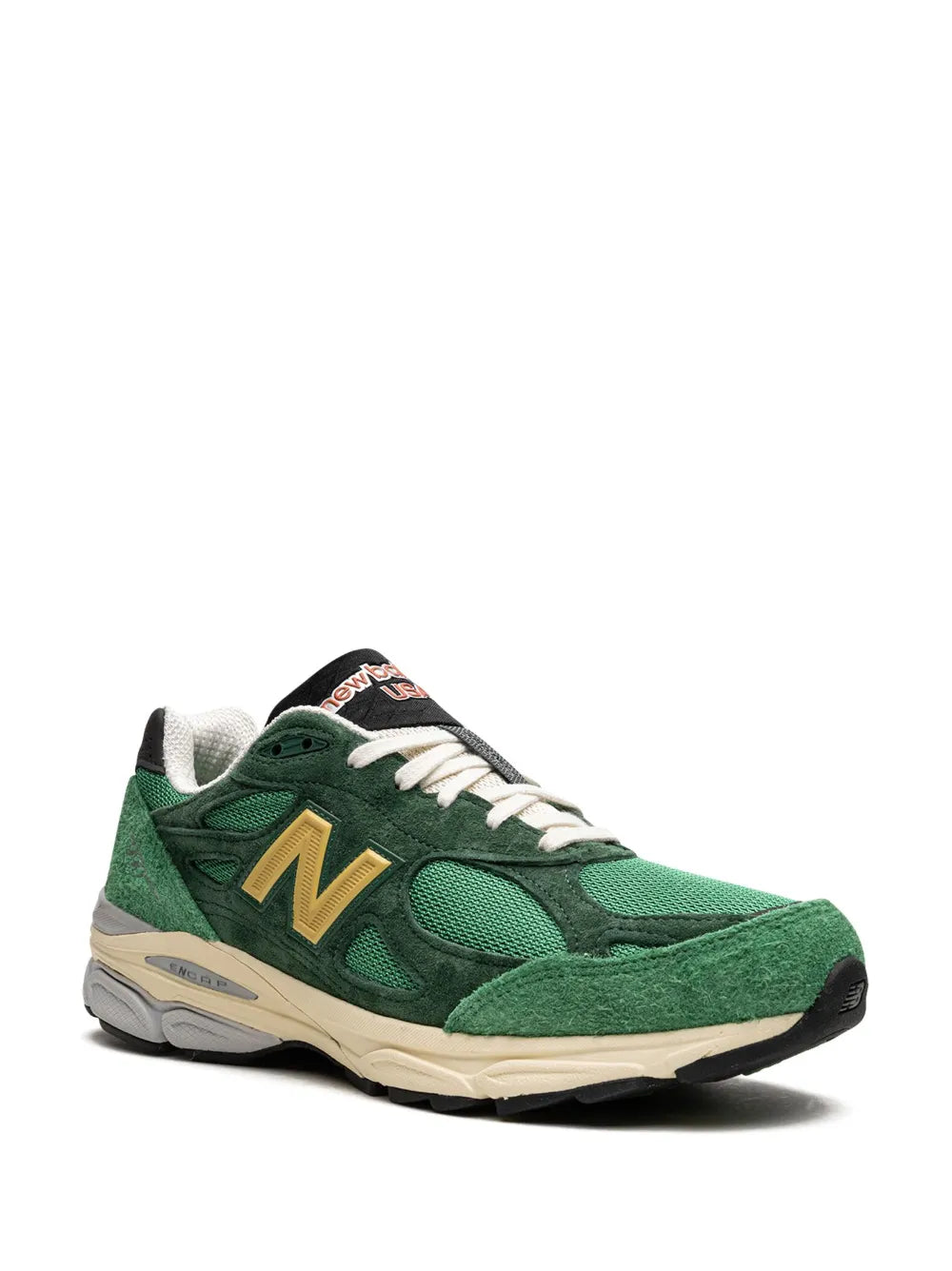 New Balance 990 V3 Made In Usa - Green/Yellow Sneakers