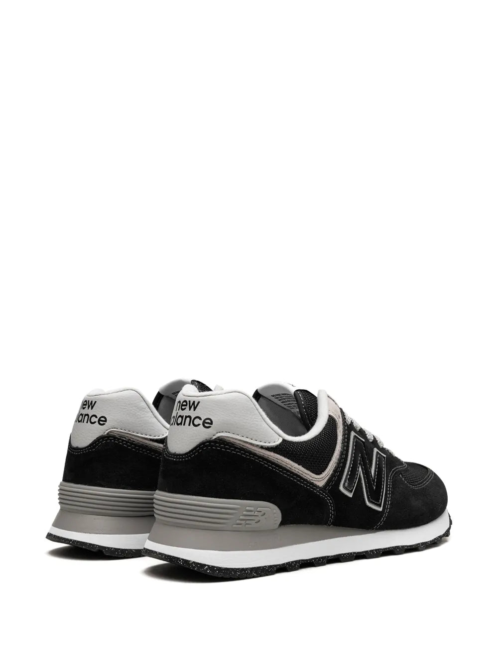 New Balance 574 Black White Sneakers