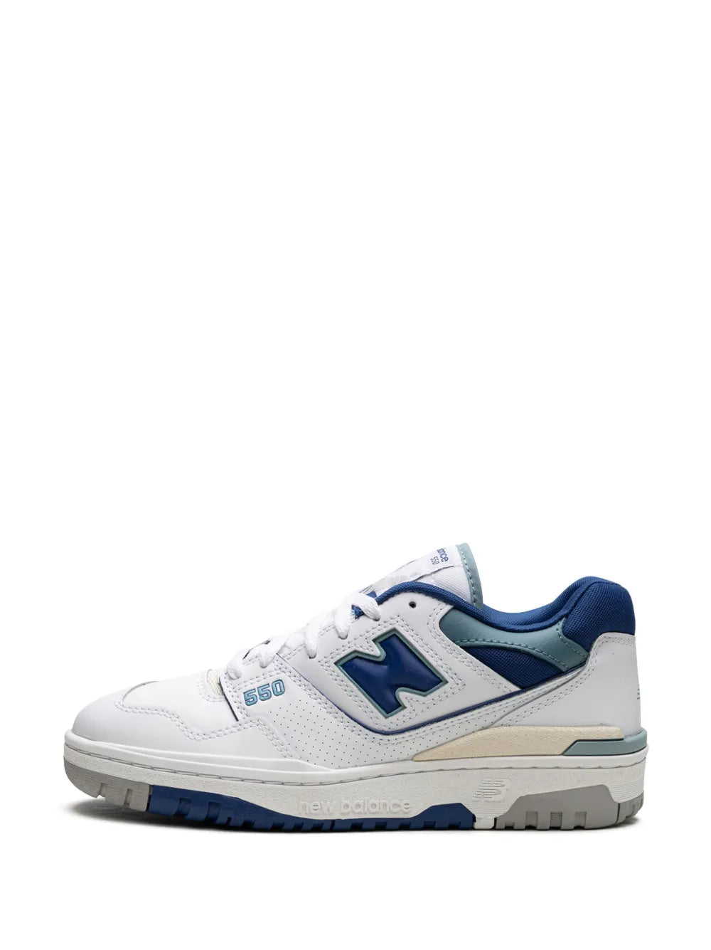 New Balance 550 White Blue Groove Sneakers