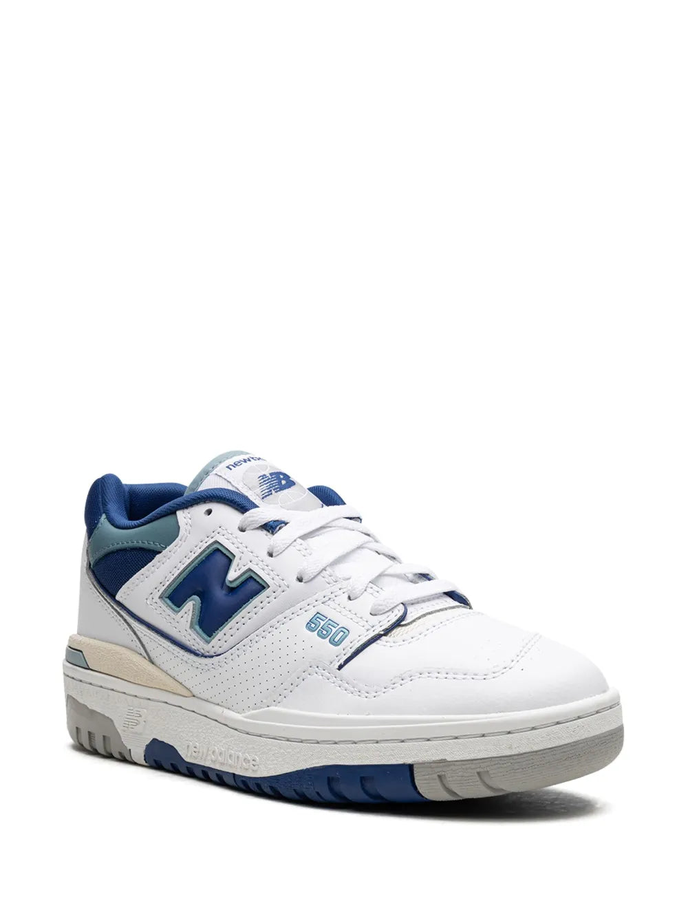 New Balance 550 White Blue Groove Sneakers