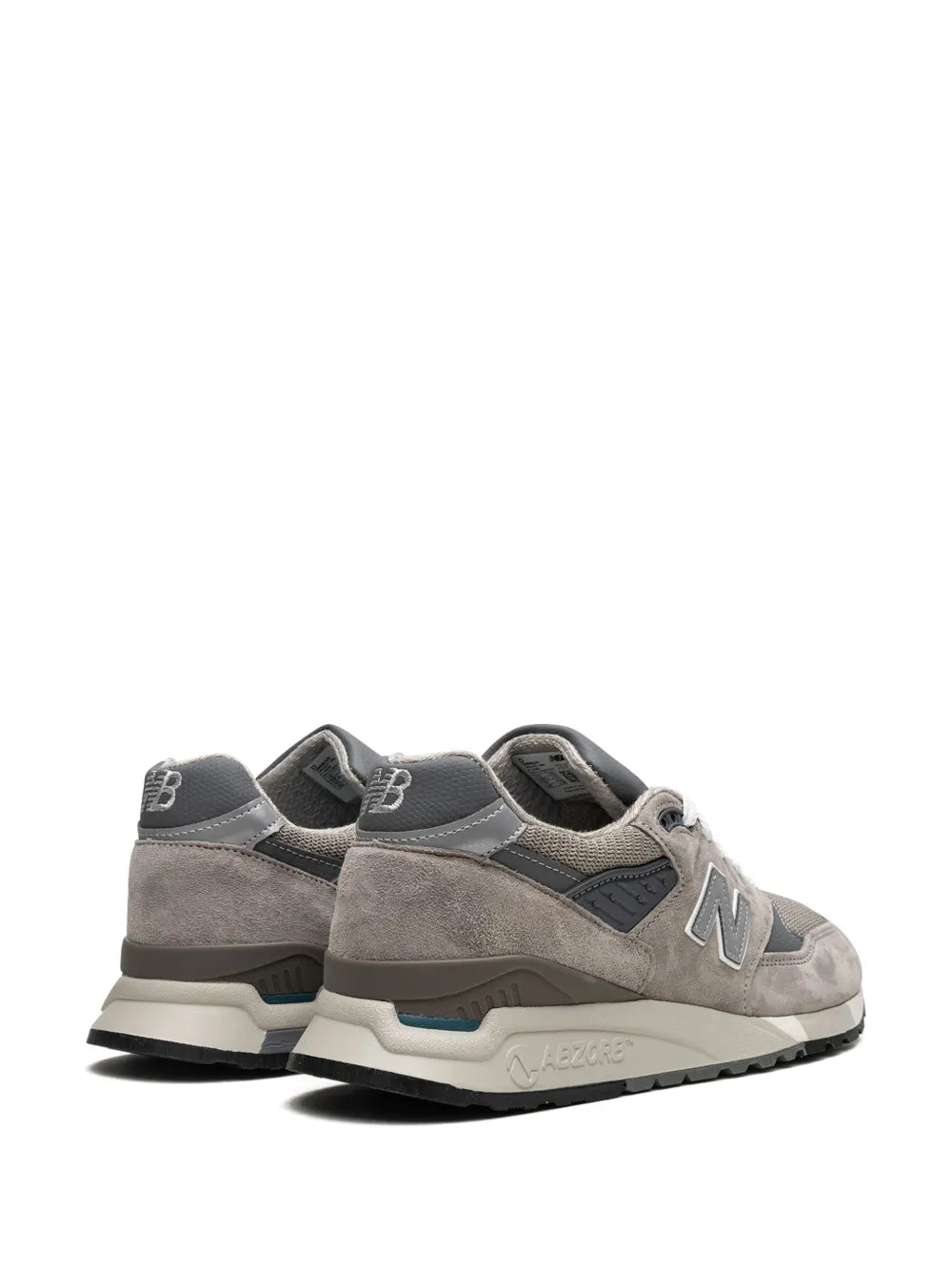 New Balance 998 Made In Usa Grey/Silver Sneakers