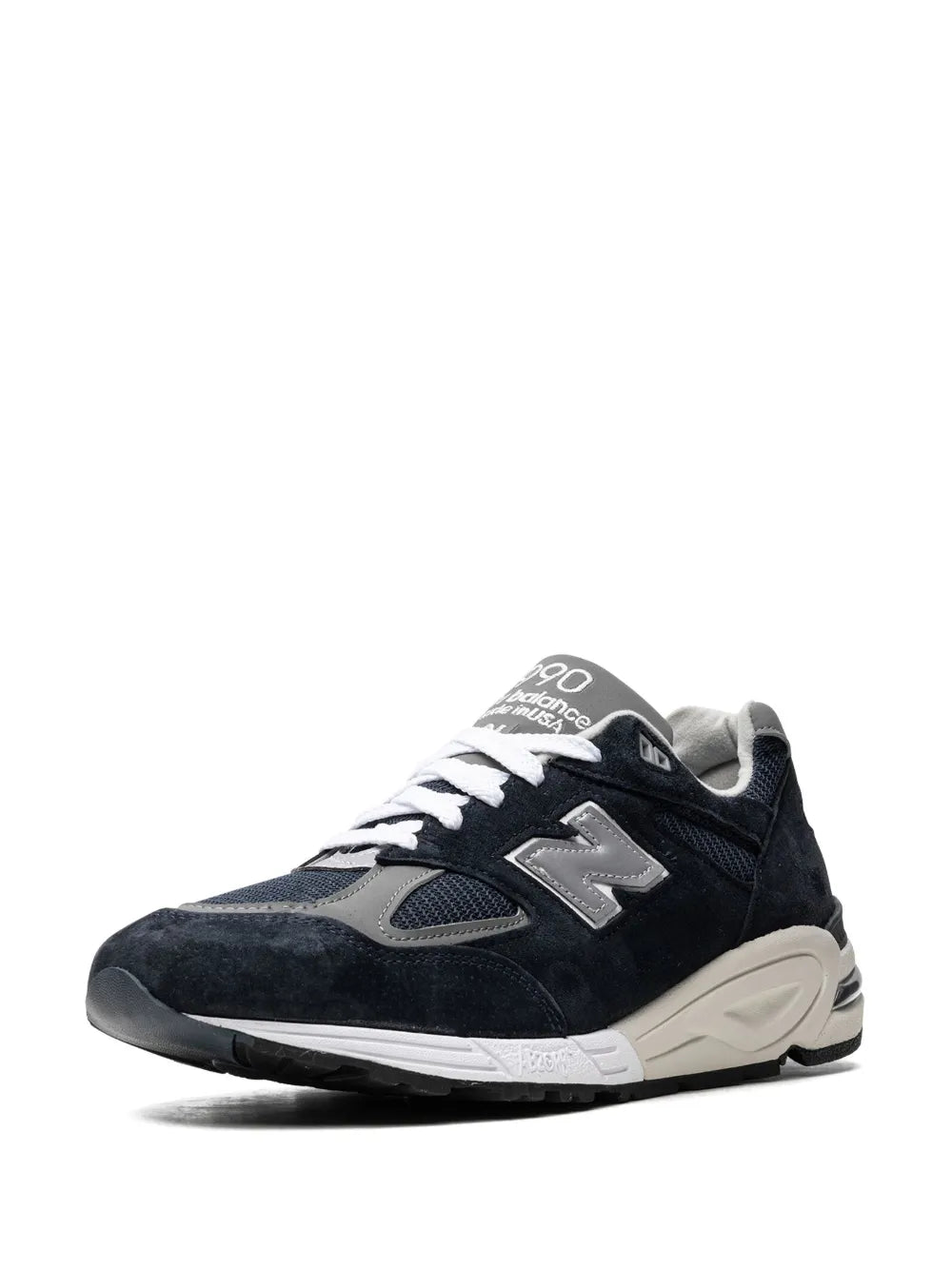 New Balance 990V2 Navy/White Sneakers