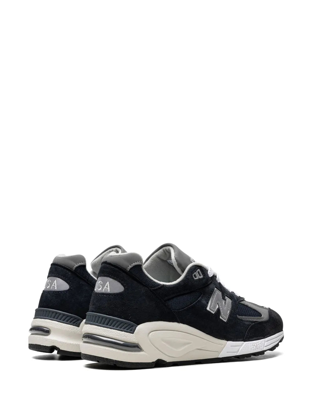 New Balance 990V2 Navy/White Sneakers