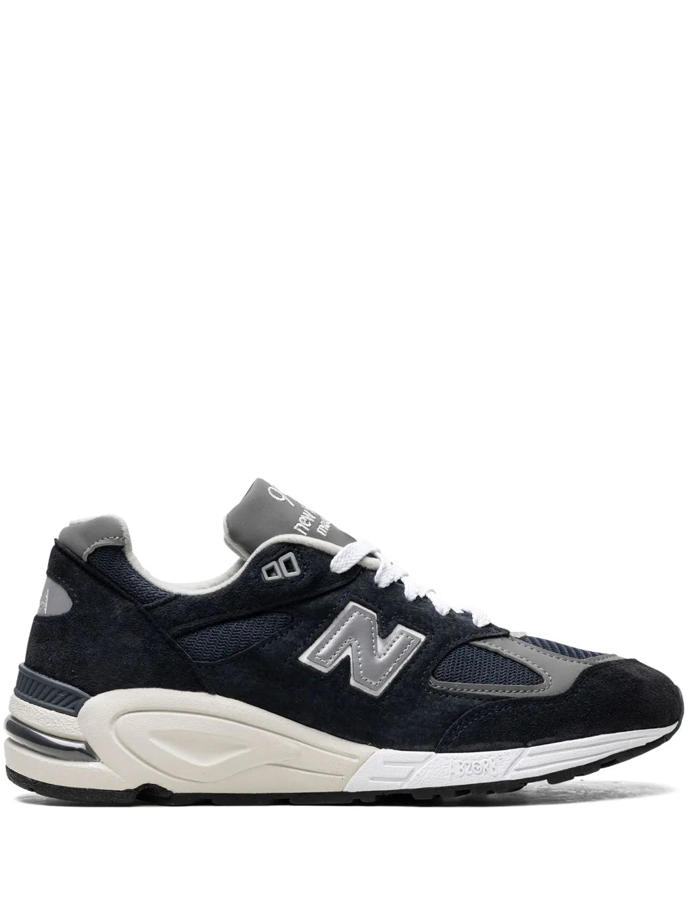 New Balance 990V2 Navy/White Sneakers