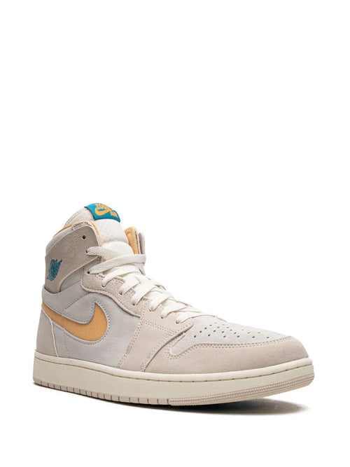 Air Jordan 1 Zoom Cmft 2 Light Orewood Citrus Sneakers