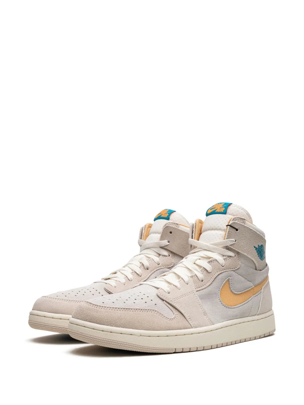 Air Jordan 1 Zoom Cmft 2 Light Orewood Citrus Sneakers