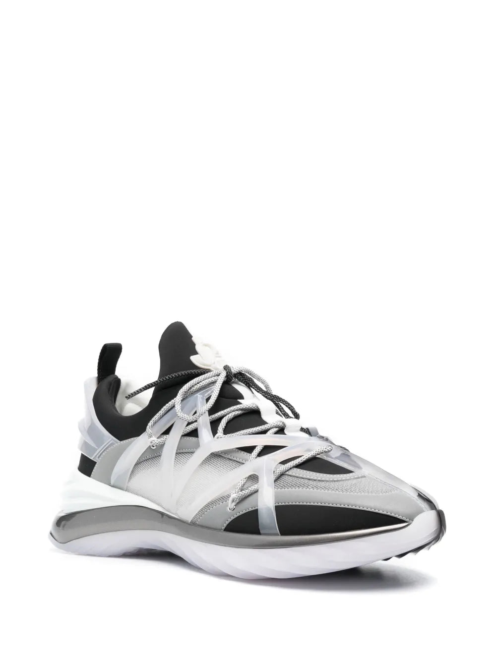 Jimmy Choo Cosmos/M Low-Top Panelled Sneakers