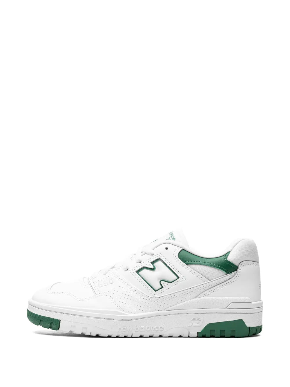 New Balance 550 White Green Cream Sneakers