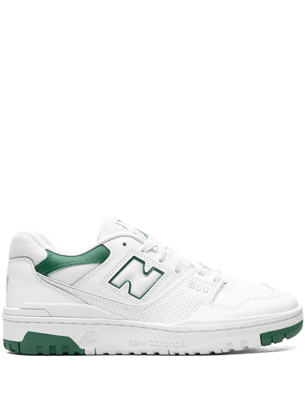 New Balance 550 White Green Cream Sneakers