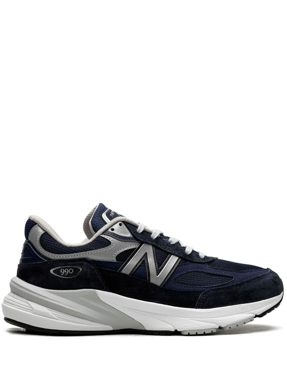 New Balance 990V6 Navy Leather Sneakers