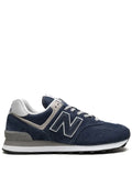 New Balance 574 Logo-Patch Suede Sneakers