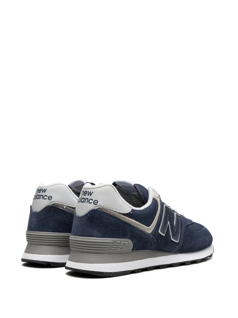New Balance 574 Logo-Patch Suede Sneakers