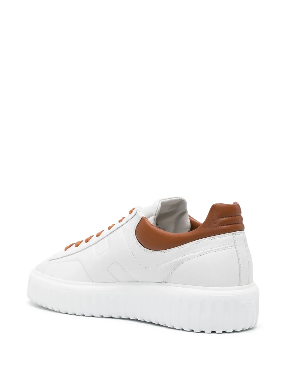 Hogan Lace-Up Leather Sneakers